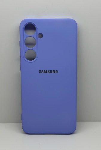 Чехол для Samsung Galaxy S24+ голубой