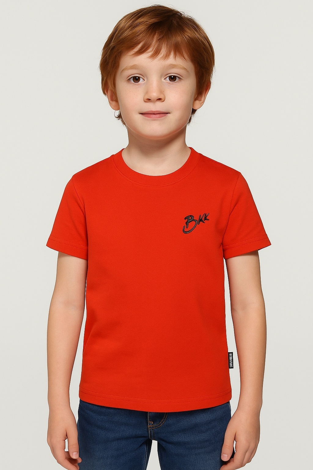 Футболка Bikkembergs kids красный