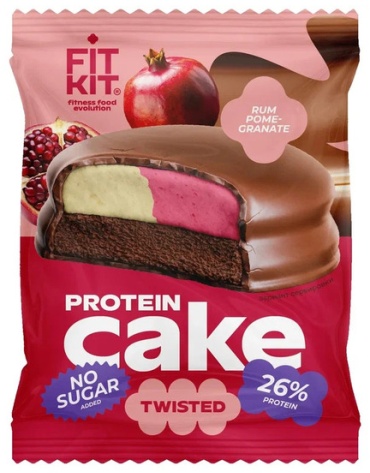 FIT KIT пирожное Twisted cake rum-pomegranate 1 шт