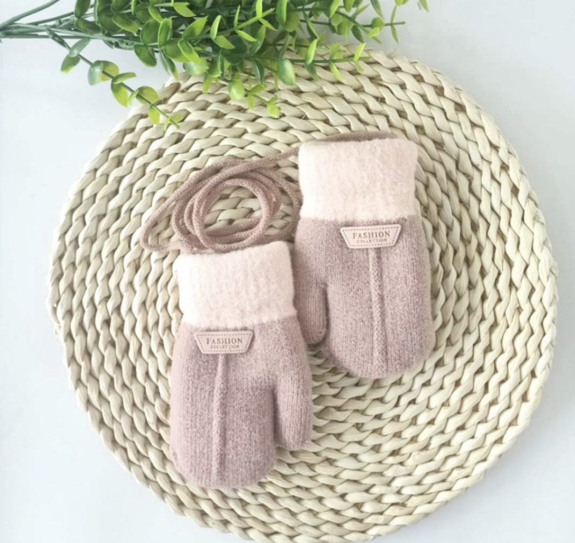 Варежки mamabest 0098 розовый 4, 6