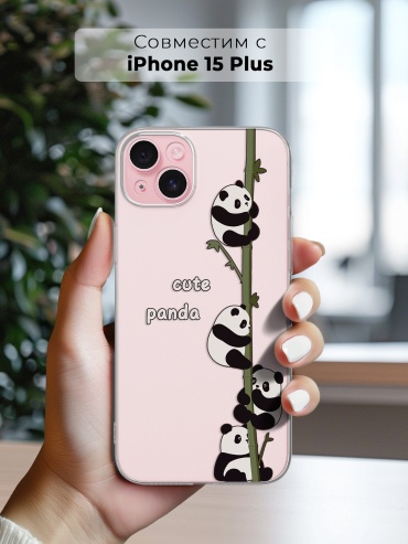 Чехол для Apple iPhone 15 Plus рисунок
