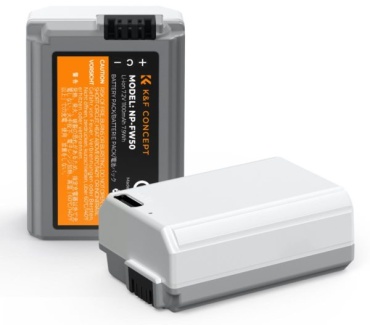 Аккумулятор K&F CONCEPT NP-FW50 Type-C (2pcs) (KF28.0026S1)