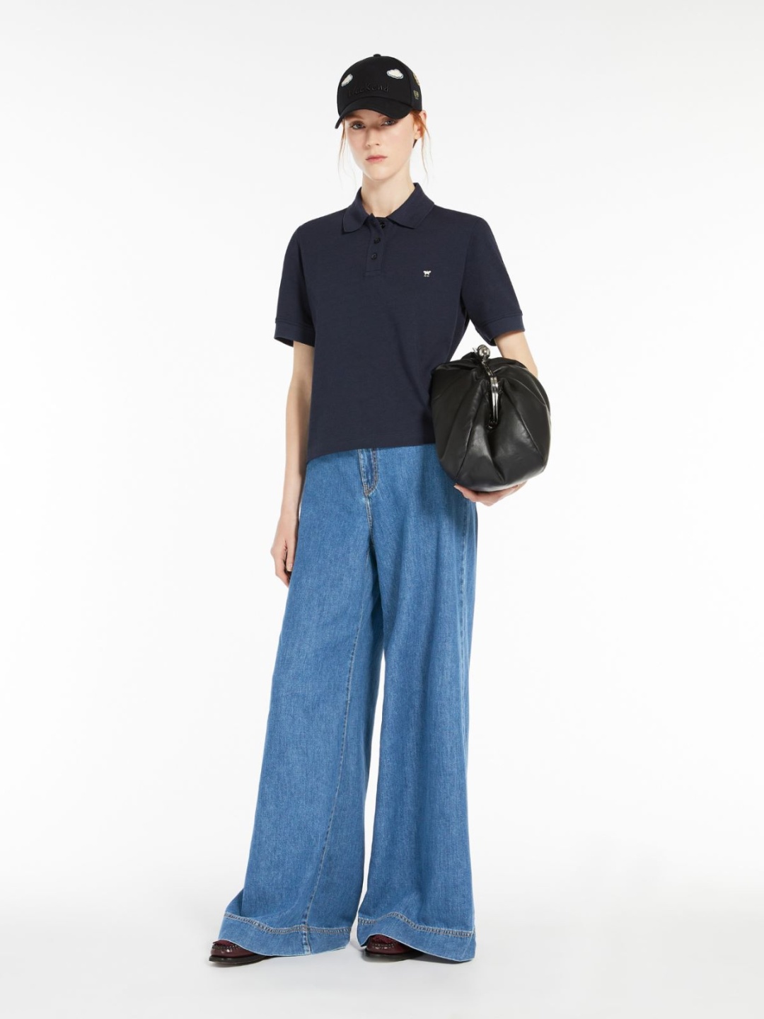 Джинсы прямые Max Mara синий