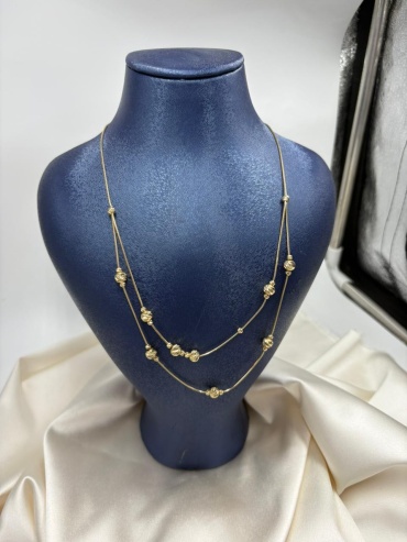 GIDAYAT GOLD П3949595 длина 55 см, вес 8.5 г золото, плетение панцирное