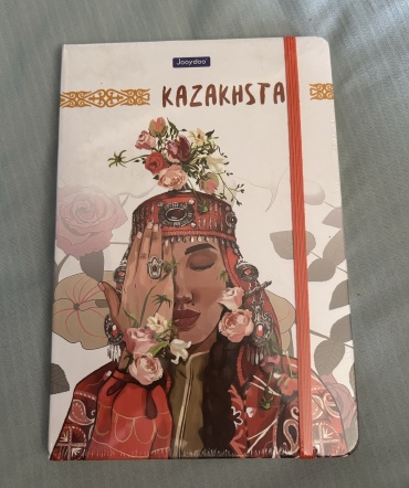 Блокнот Jooydoo Kazakh girl, A5, 100 л, мультиколор