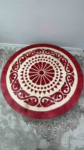 Жер стол 805077159, 150х150x30 см, фанера, мультиколор