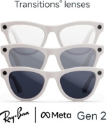 Смарт-очки Ray-Ban META SKYLER (Gen 2) RW4014 6700MF 52-20 белый