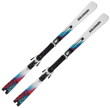 Salomon E Addikt + E Mi12 GW F80 L47827600 163 см белый, красный