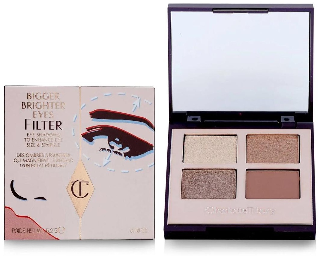 Charlotte Tilbury тени прессованные Bigger Brighter Eyes Exagger-eyes