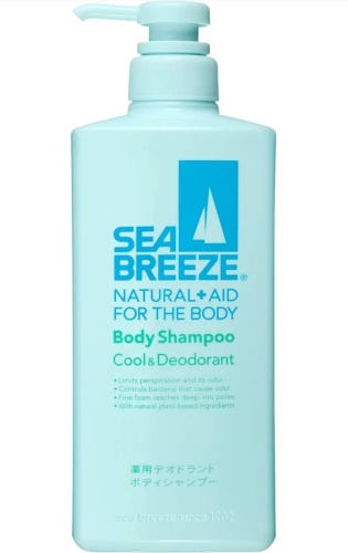 Shiseido Sea Breeze гель-шампунь 600 мл