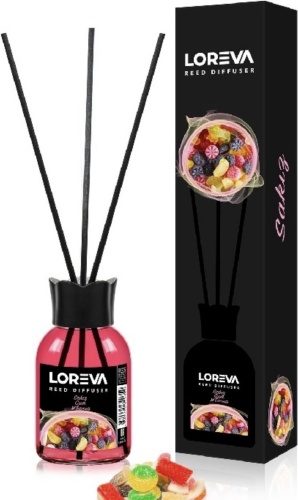 Диффузор с палочками Loreva Фруктовые 55 мл