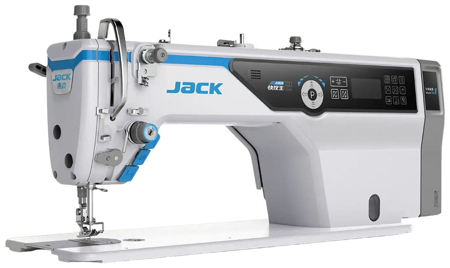 Швейная машина Jack JK-A5E-B белый, синий