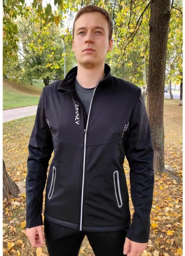 Демисезонная куртка ARSWEAR черный