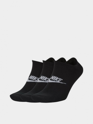 Носки Nike 3 пары черный S