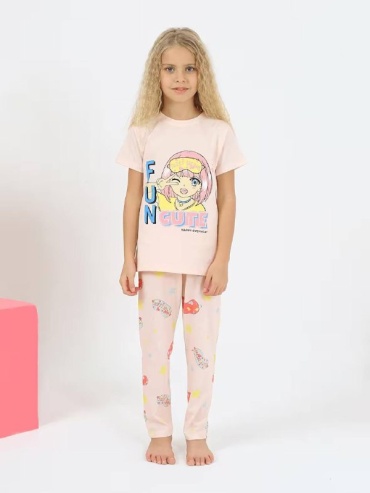 Пижама Vitmo kids коралловый