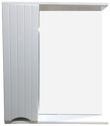 Шкаф зеркальный навесной ORBITA-4 MOVertX260Bel, 60x17x70 см, белый