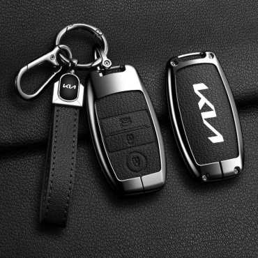 Чехол на ключ для KIA черный