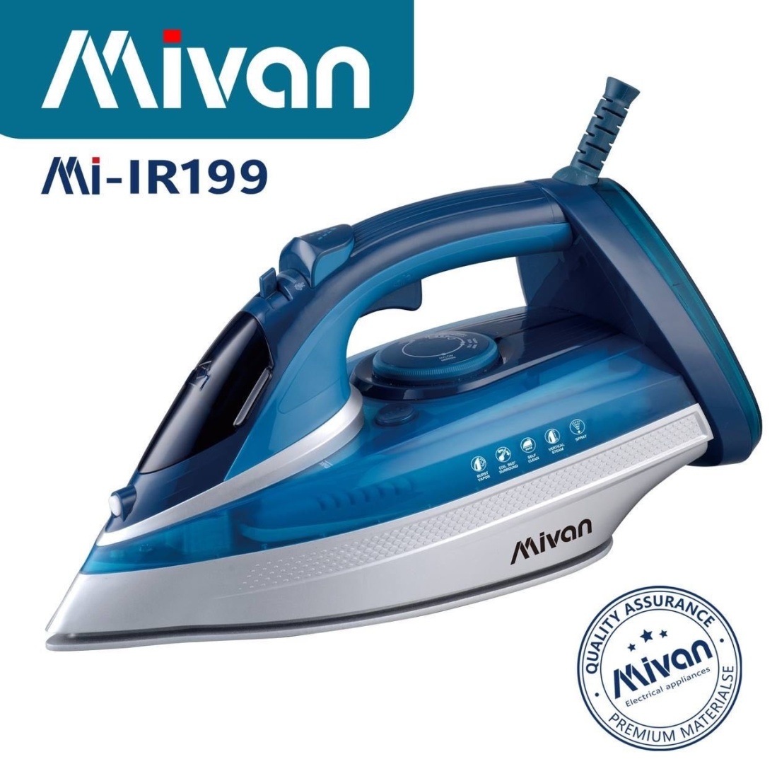 Утюг MIVAN Mi-IR199 серый, синий