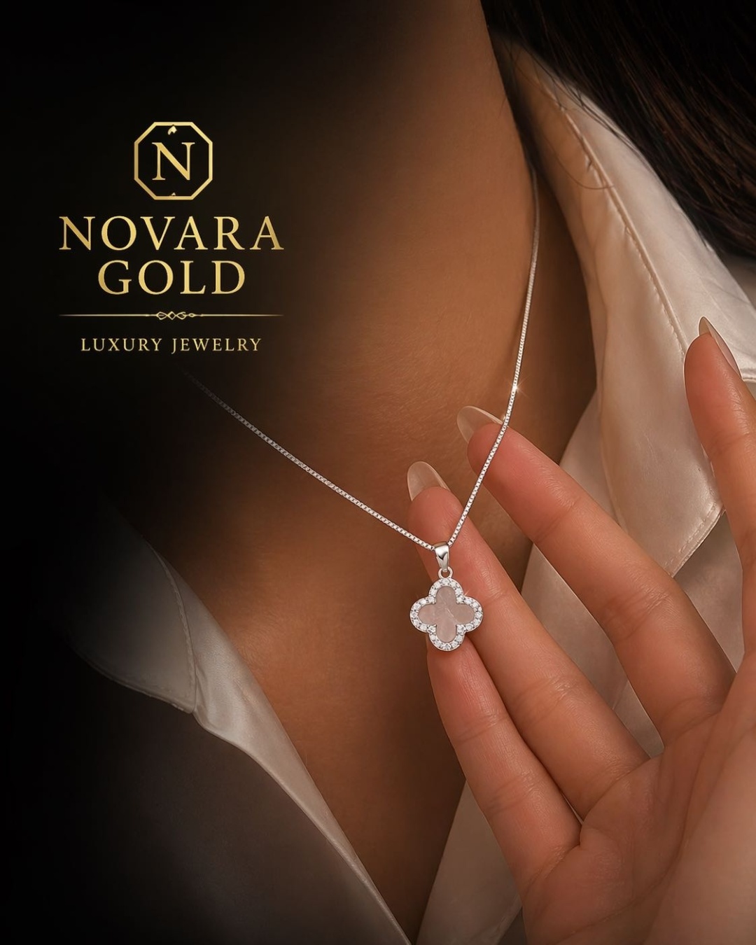Колье Серебро России Novara 555 длина 45 см вес 4 г серебро, без вставок