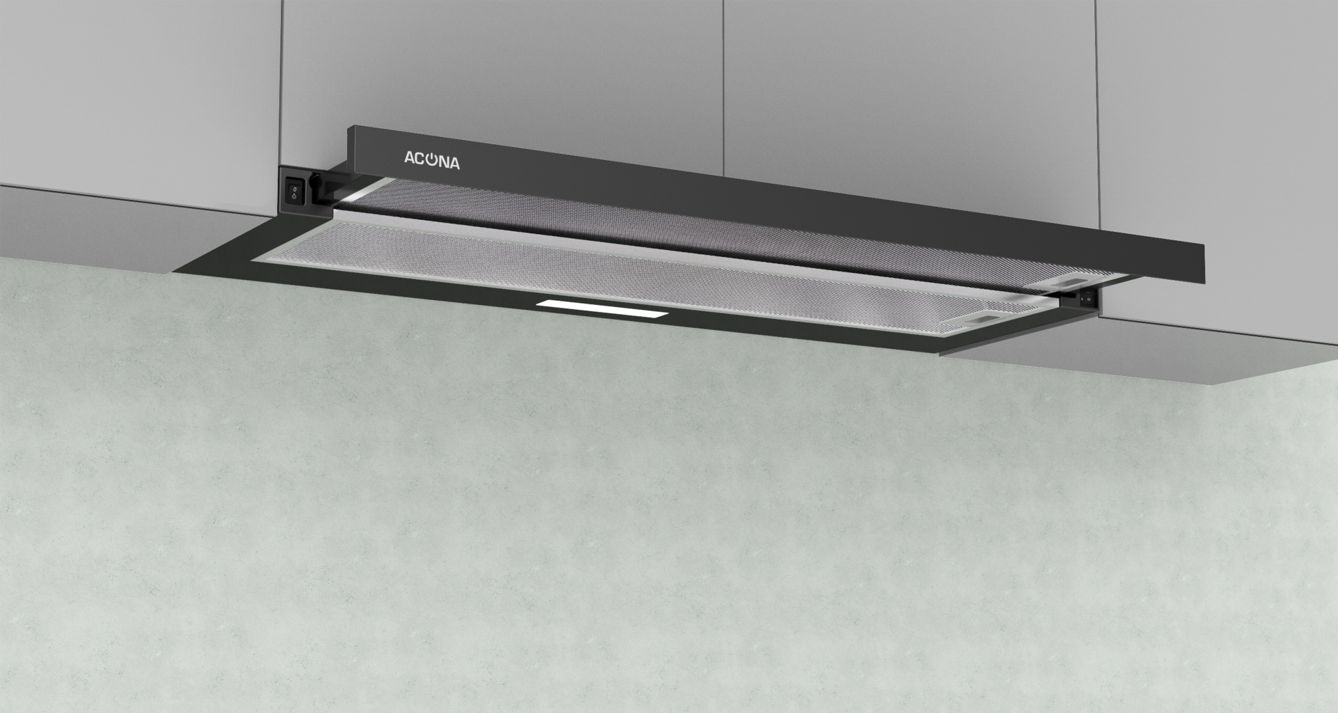 Вытяжка ACONA Edge 90 черный — фото 2