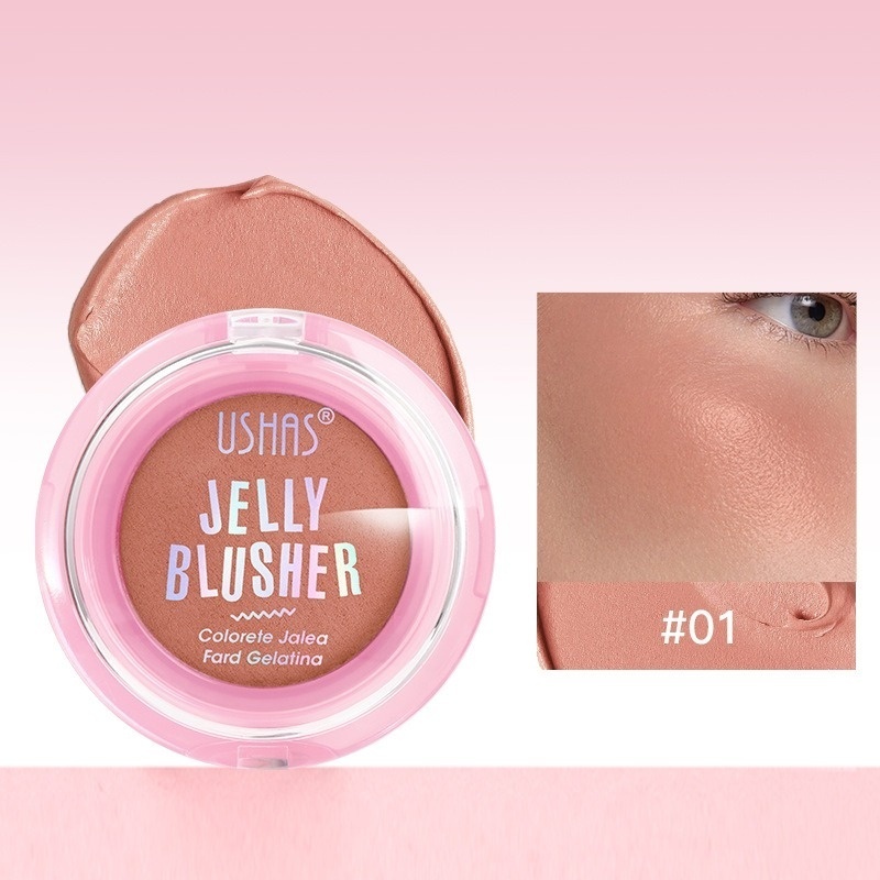Ushas Гелевые румяна Jelly Blusher румяна 01