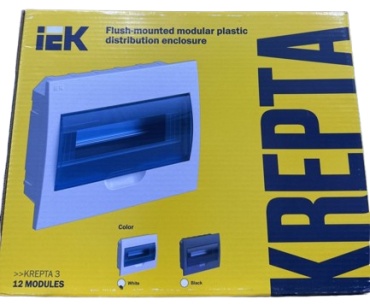 IEK вентиляторная панель ЩРВ-П-12 IP41