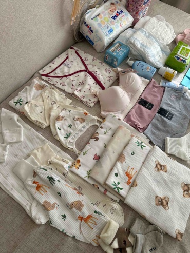 Набор в роддом сумка 30455662_902540957, 34 предметов