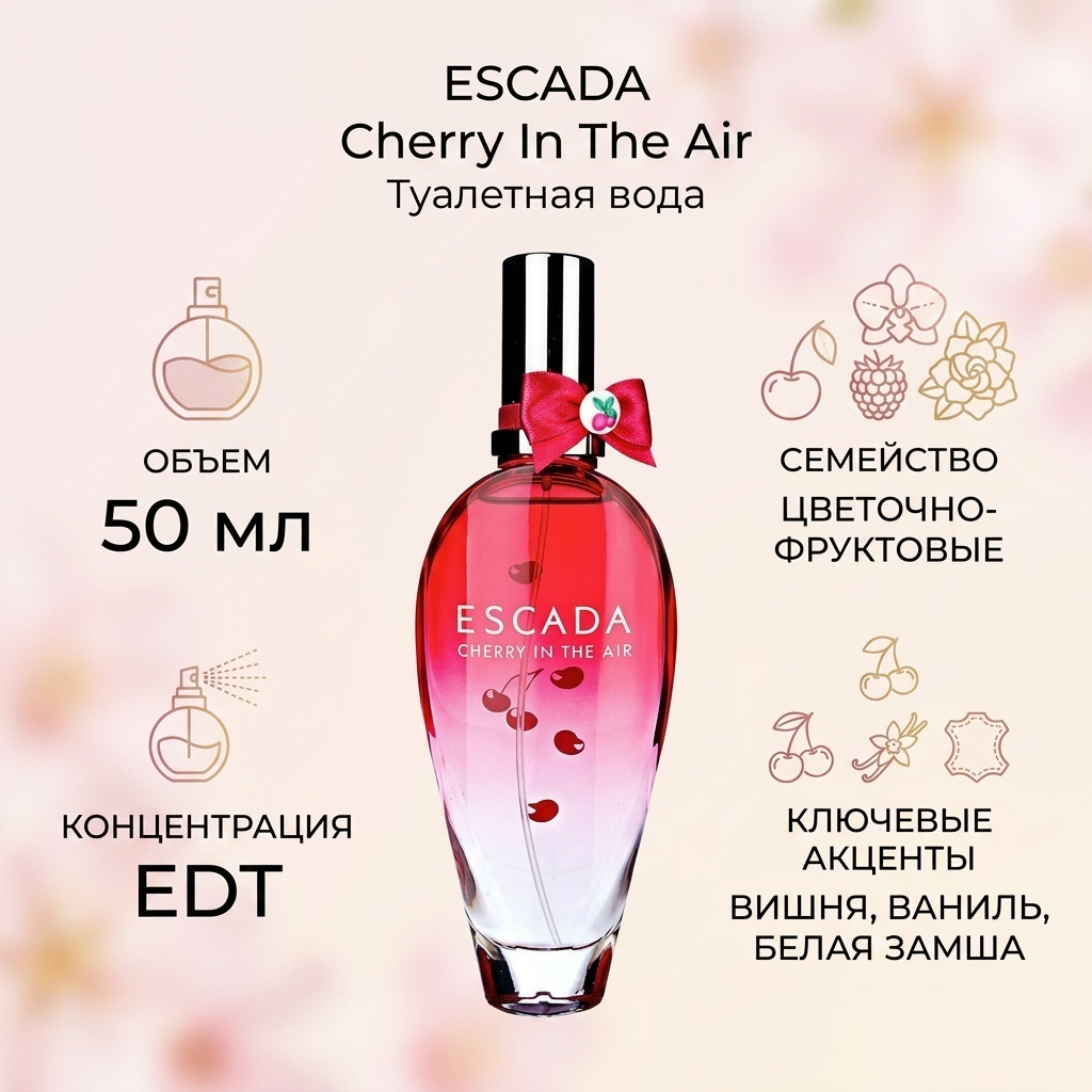 ESCADA In The Air Limited Edition туалетная вода EDT 50 мл, для женщин