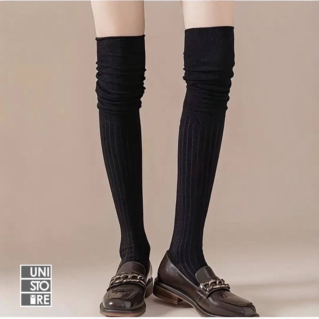 Носки UNI STORE 24300 черный, белый 36-40