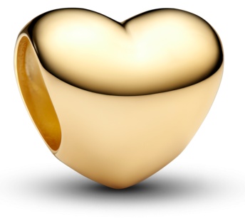 Шарм PANDORA «Be Love» маленький 763998C00 вес 0,7 г сплав покрытый золотом 14К