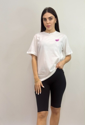Футболка Pepper&Mint London С сердцем белый