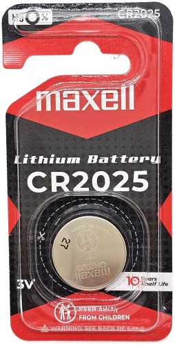 Батарейка CR2025 Maxell 1 шт