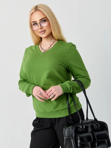 Свитшот Zaytseva Ekaterina зеленый