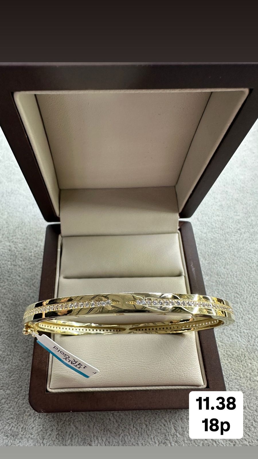 Italian Gold Италия Nayat-Gold длина 18 см, вес 11.38 г золото, плетение отсутствует