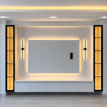 Комплект для гостиной SHIMA HOME Shima lux, белый