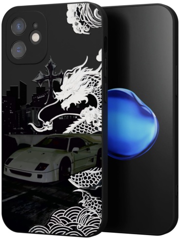 Чехол Mcover для Apple iPhone 12 Mini рисунок