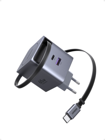 Ugreen X615 (65825) USB Type-C, USB 65 Вт серый