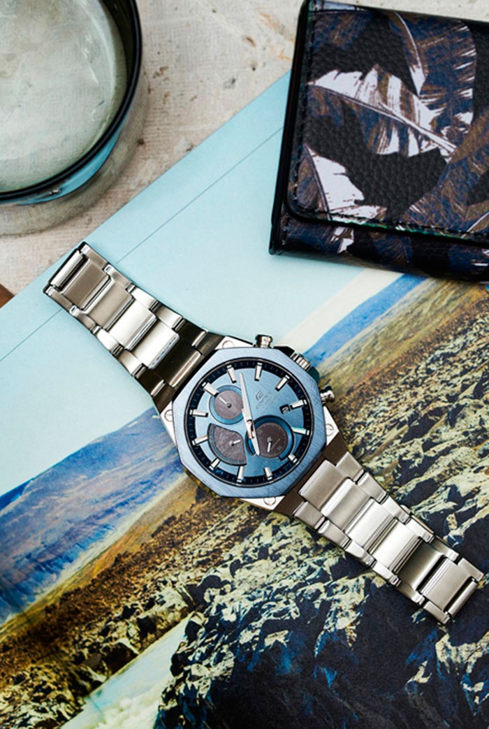 Кварцевые CASIO EFS-S570DB-2AUDF нержавеющая сталь