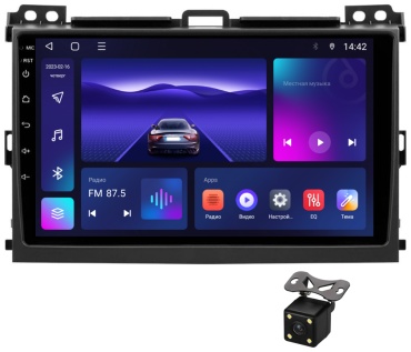 HEINN S9PLUS 2GB+32GB Voice+Fan Toyota land cruiser prado 120 2006-2009 в штатное место Toyota