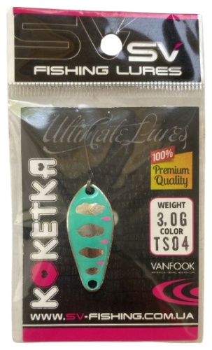 Блесна SV Fishing Lures Koketka-TS04-3g 1 шт