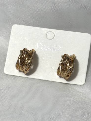 Серьги Fashion бижутерный сплав, без вставок