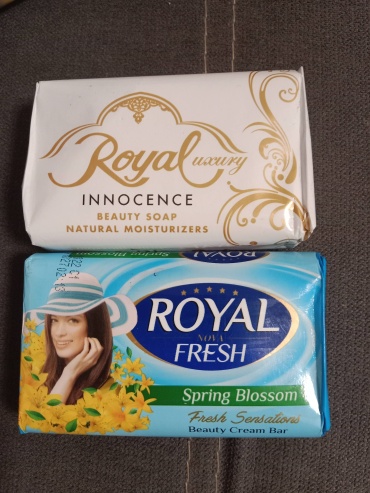Кусковое мыло туалетное ROYAL Mix 2 шт