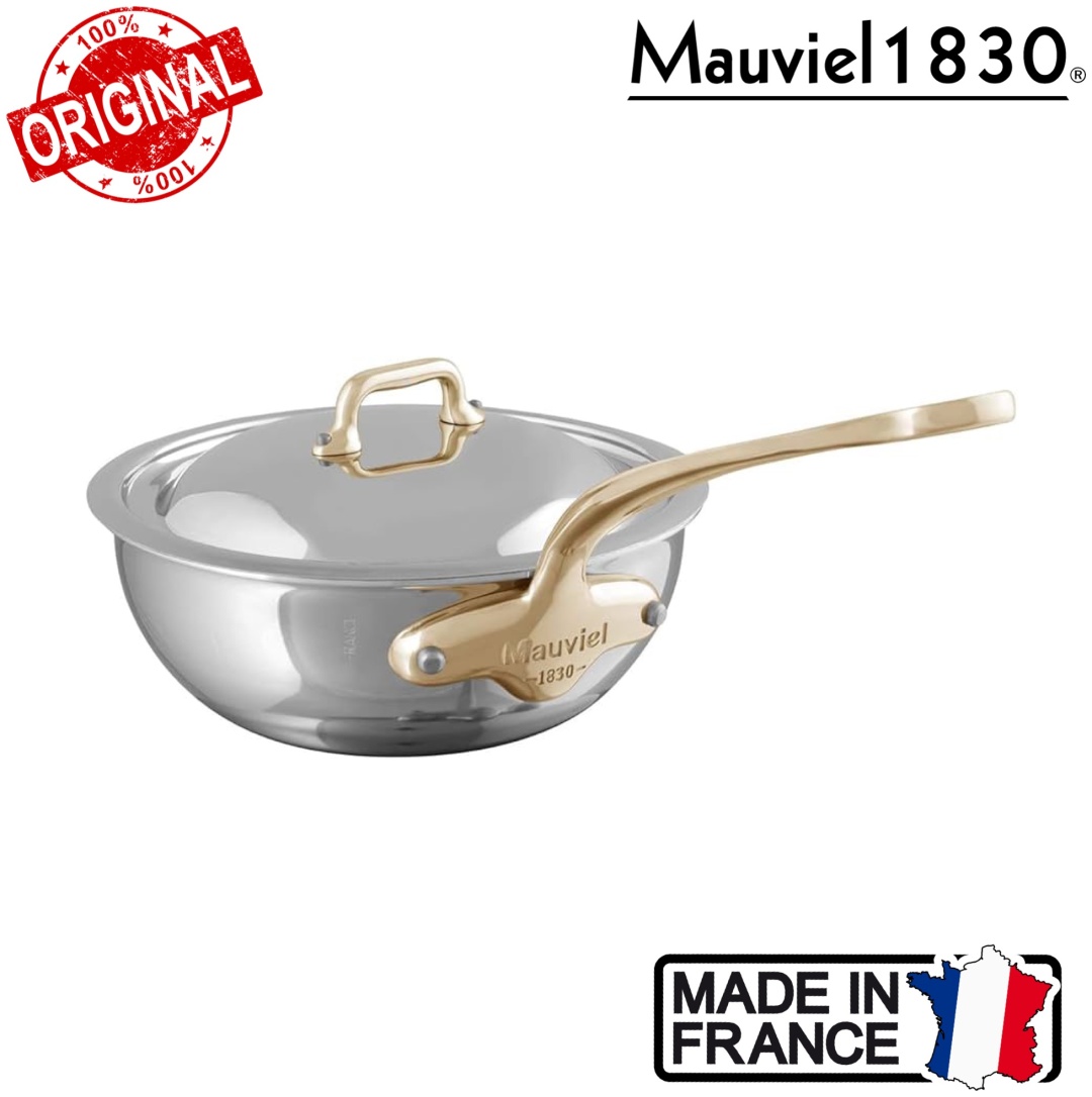 Ковш 1 л, MAUVIEL 1830 France M’Cook B 5-Ply Handcrafted Polished сталь