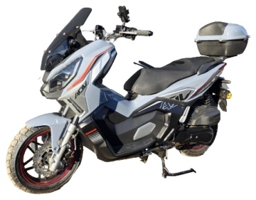 Скутер Smart ADV T12 серый