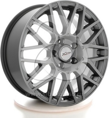 X trike X-131 HSB 60.1 7x17/4x100 D60.1 ET43 4 диска черный, серебристый, графит