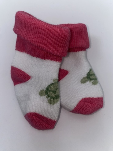Носки KIDS SOCKS 00099-0 белый, розовый 7