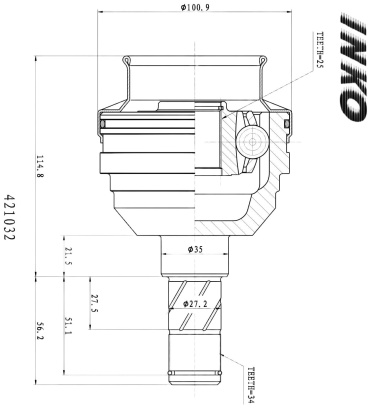 INKO шрус внутренний 421032