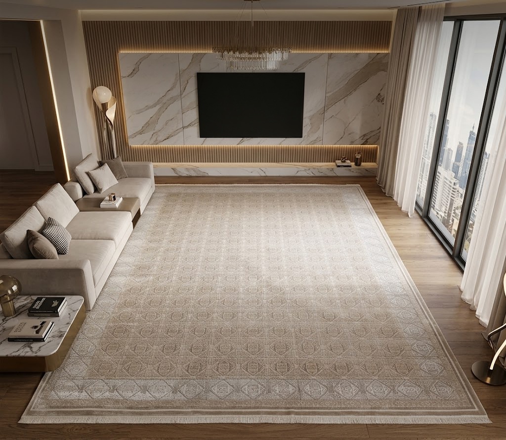 Ковер Yusuf Hali 400x600 см, короткий ворс, Турция