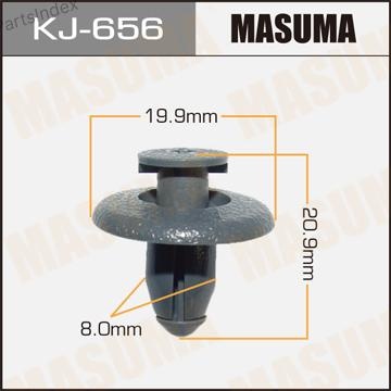 MASUMA Клипса Крепежная KJ656