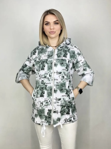 Ветровка Анна Толи зеленый
